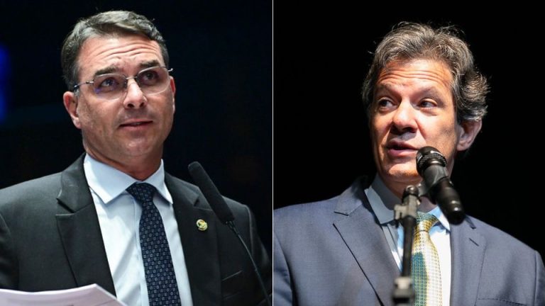 Mendonça dá 15 dias para Haddad comentar ação de Flávio Bolsonaro