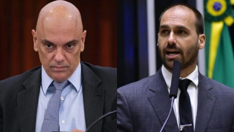 Moraes pede análise da PGR para reter passaporte de Eduardo